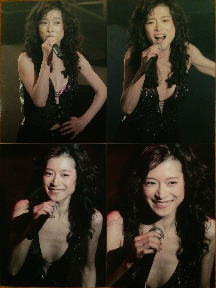 26 中森明菜 生写真 4枚 2006 LIVE TOUR THE LAST DESTINATION 歌姫