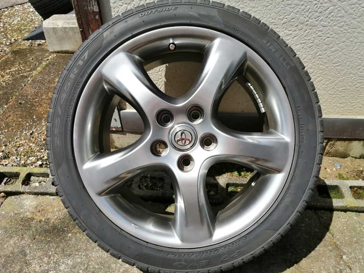 トヨタマークツー純正アルミスタッドレスタイヤ 4本セット 205/65R16 