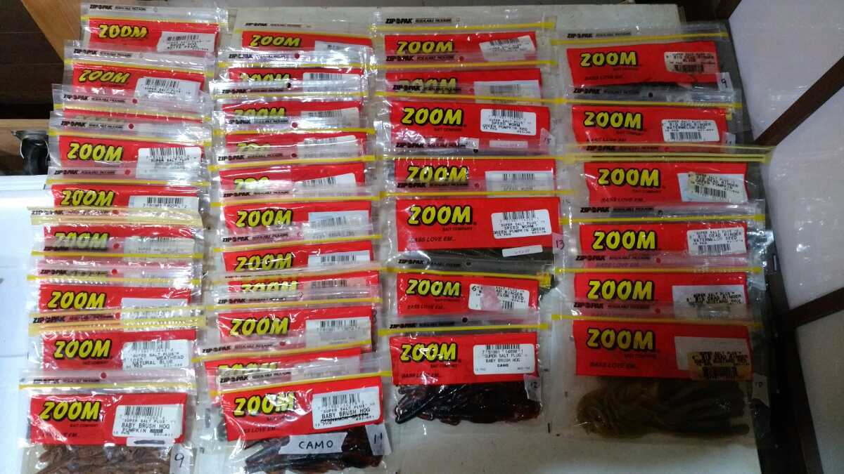 送料無料 Zoom Zbc レイン ワーム 34袋 400本オーバー ブラッシュホグ スピードワーム デッドリンガー ミートヘッド の落札情報詳細 ヤフオク落札価格情報 オークフリー スマートフォン版
