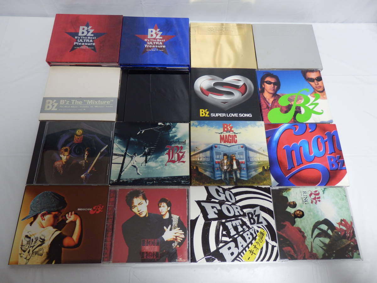 B Z Cdまとめ売り Dvd付含む B Z The Best Ultra Treasure B Z The Best Ultra Pleasure 含む16枚セット 中古 の落札情報詳細 ヤフオク落札価格情報 オークフリー スマートフォン版