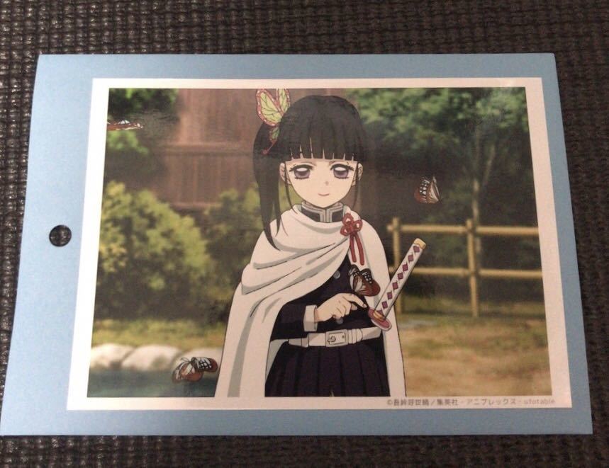 新品】鬼滅の刃 ブロマイド くじ 23話 蝶屋敷 栗花落カナヲ ufotable
