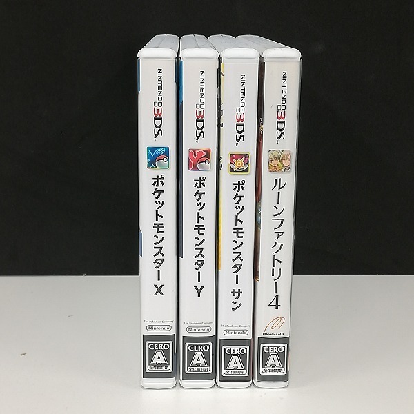 Ge245a 人気 3dsソフト 4点 ポケモン X Y サン ルーンファクトリー4 ゲーム W の落札情報詳細 ヤフオク落札価格情報 オークフリー スマートフォン版