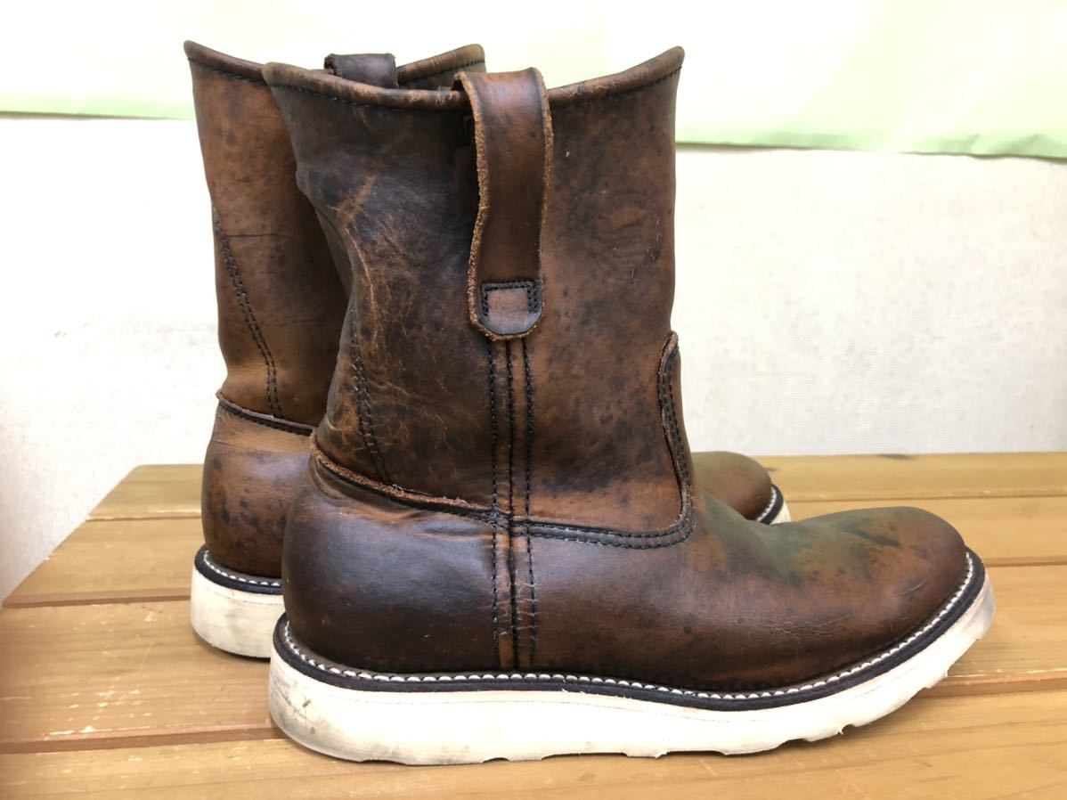 RED WING 866 ペコス 緑犬タグ やかましく 犬刻印 オロイジナル