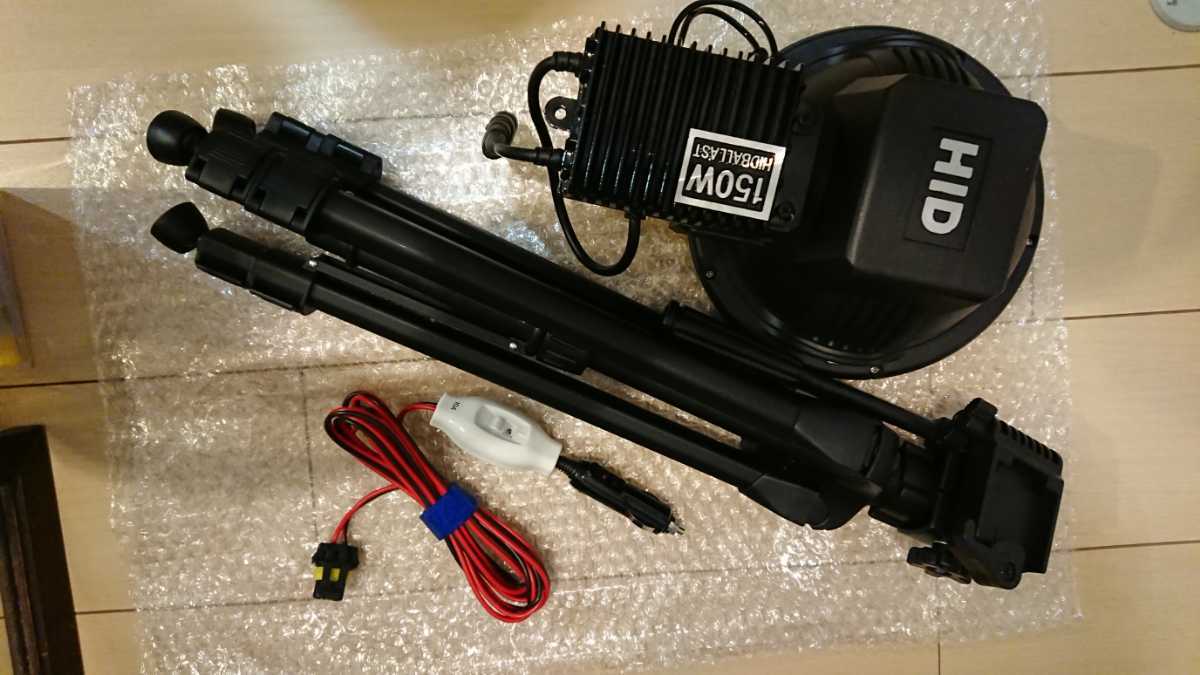クワガタ採集 ライトトラップ 今峰製 HIDライト150W 6000