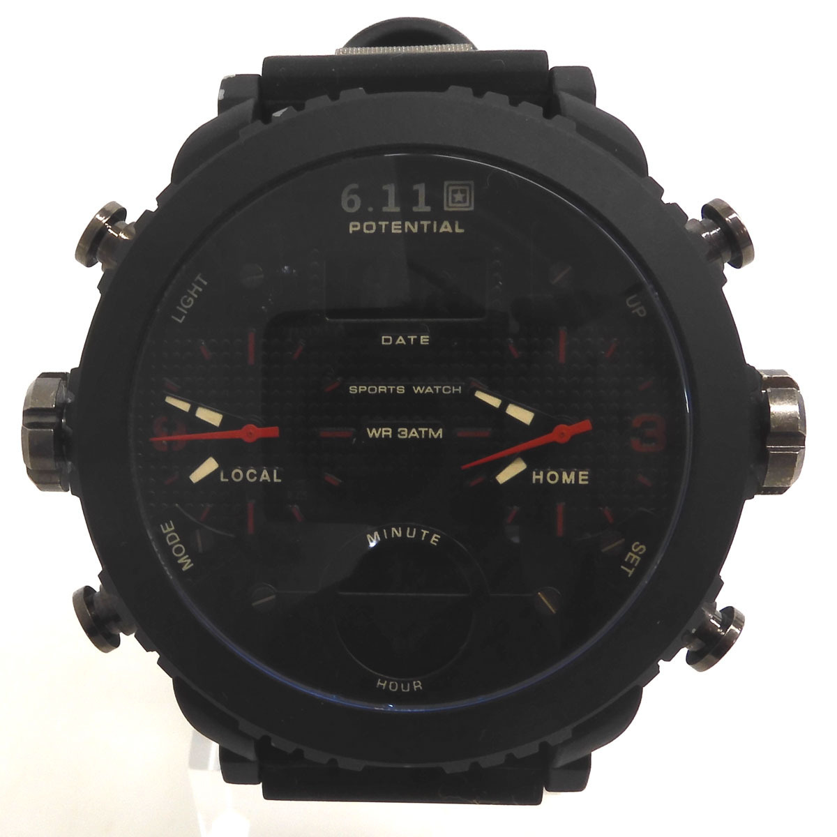 Acb C3g313 Duantai 6 11 スポーツウォッチ Multi Time Sport Watch 8159 腕時計 ステンレススティール スポーティー 現状お渡し 中古品 の落札情報詳細 ヤフオク落札価格情報 オークフリー スマートフォン版