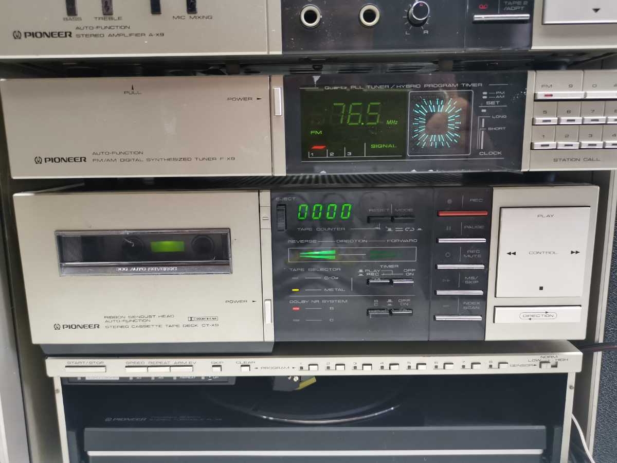 Pioneer A-Y9 アンプ ,カセットデッキ CT-Y7 セット