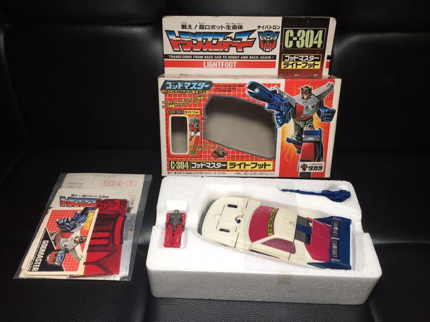 トランスフォーマー　Cー304 ゴッドマスター　ライトフット　当時物 トランスフォーマー Cー304 ゴッドマスター ライトフット 当時物