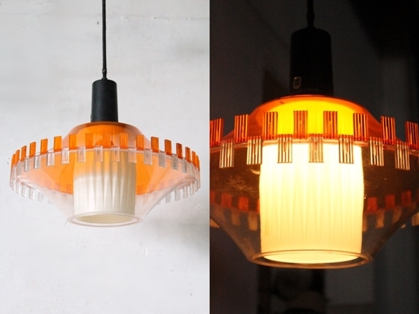 レトロポップ照明昭和スペースエイジランプライト