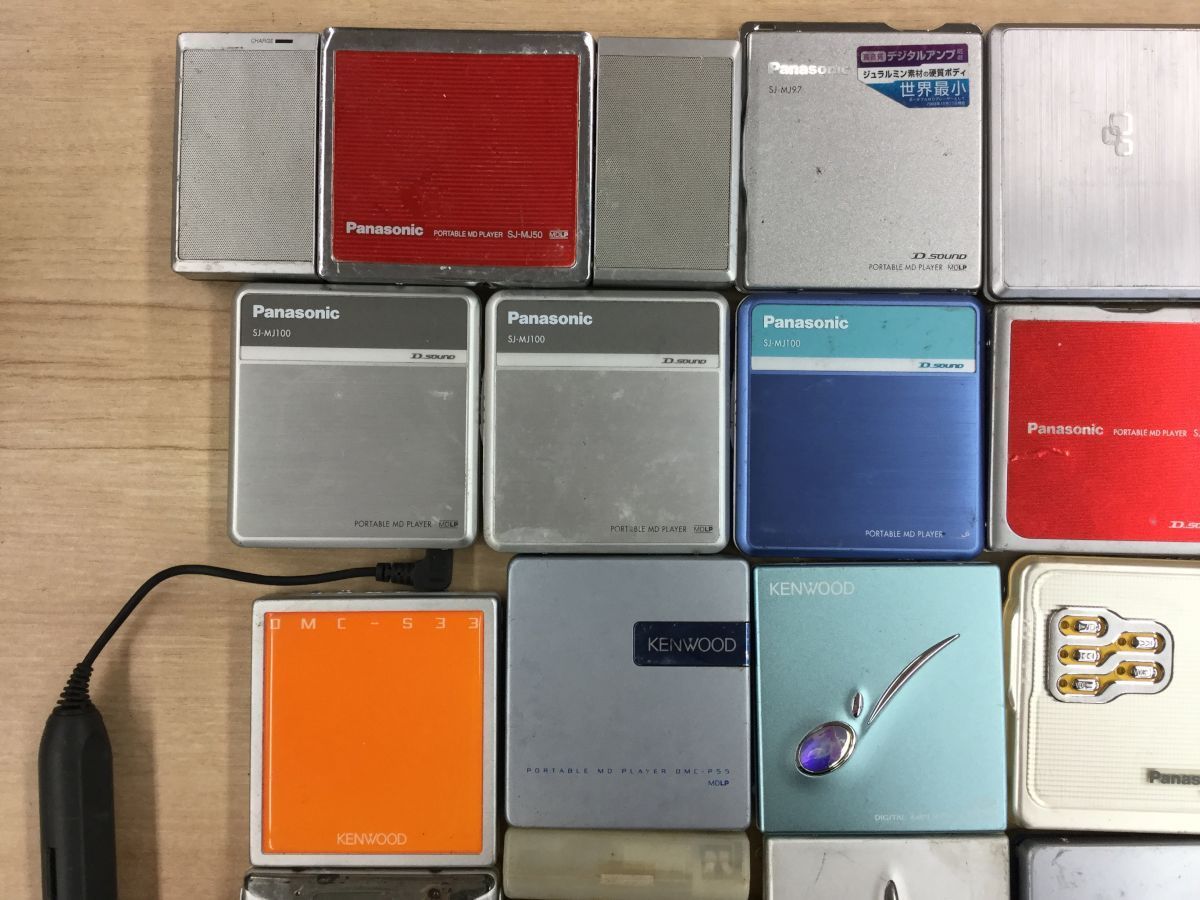 ジャンク品】Panasonic☆ポータブル MDプレーヤーSJ–MJ97 ジャンク