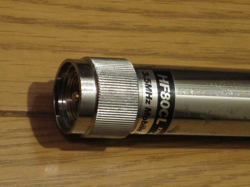 ダイヤモンド HF80CL 第一電波工業 3.5MHz モービルホイップ HF80FX