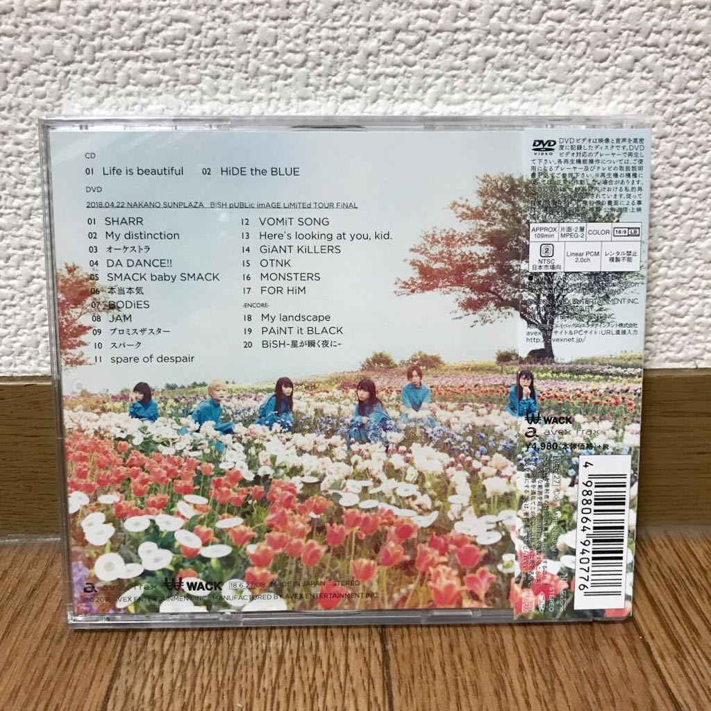Bish 初回限定 Life Is Beautiful Hide The Blue Cd Dvd 新品同様美品 グッズ 検 Tシャツ タオル の落札情報詳細 ヤフオク落札価格情報 オークフリー スマートフォン版