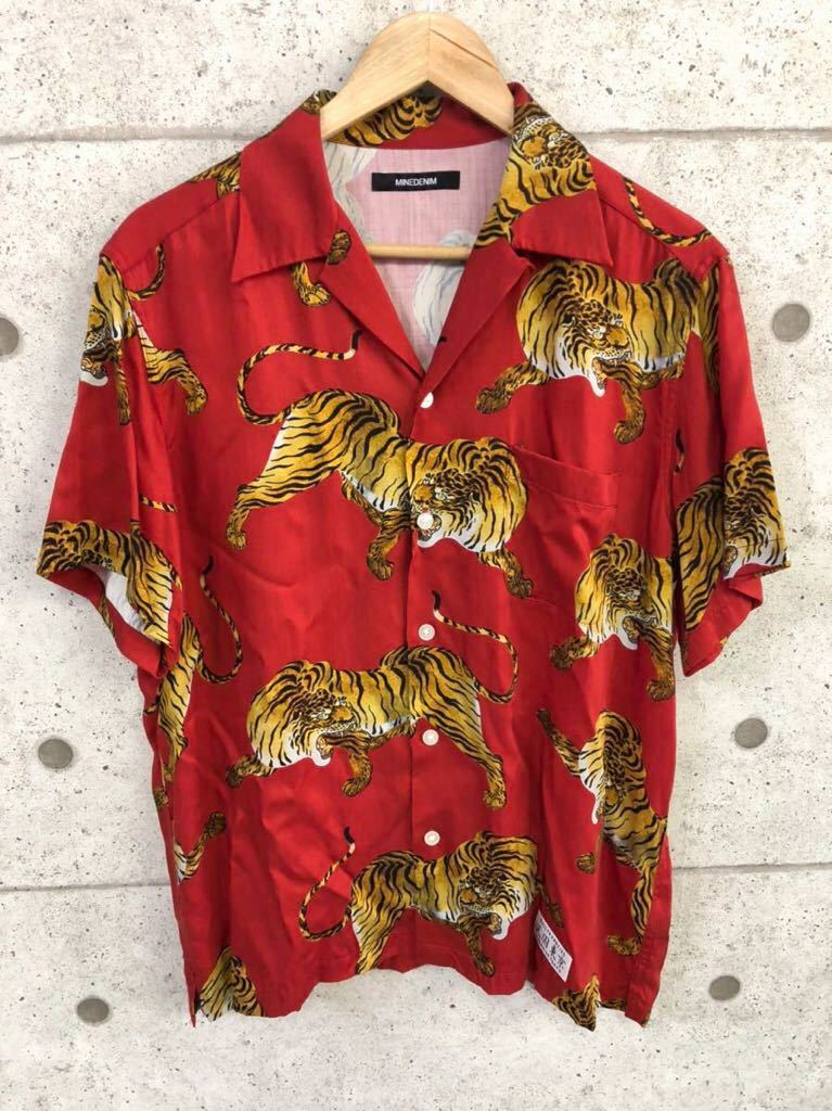 超希少 即完売 WACKO MARIA × MINEDENIM HAWAIIAN SHIRT ワコマリア