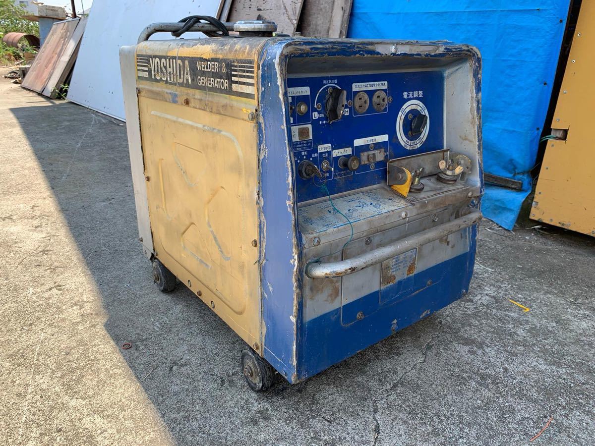 吉田マグネット産業 エンジン発電機兼用溶接機 モデルYEG-140SQ