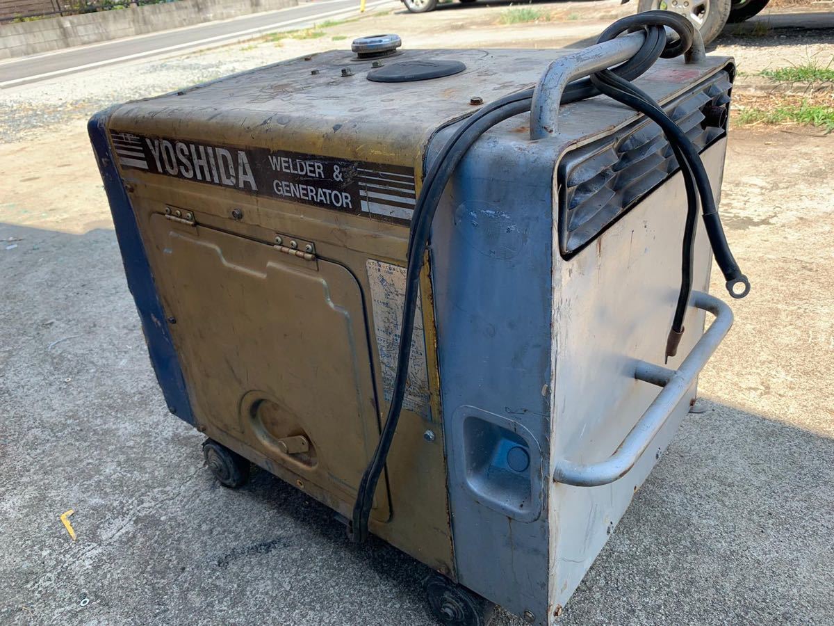 吉田マグネット YEG-140SQ 発電機 溶接機【引き取り限定】 吉田マグネット YEG-140SQ 発電機 溶接機【引き取り限定】