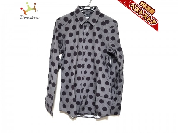 ドルチェアンドガッバーナ DOLCE&GABBANA 長袖シャツ サイズ15 1/2 /39 ドルチェアンドガッバーナ DOLCE&GABBANA 長袖シャツ サイズ15 1/2 /39