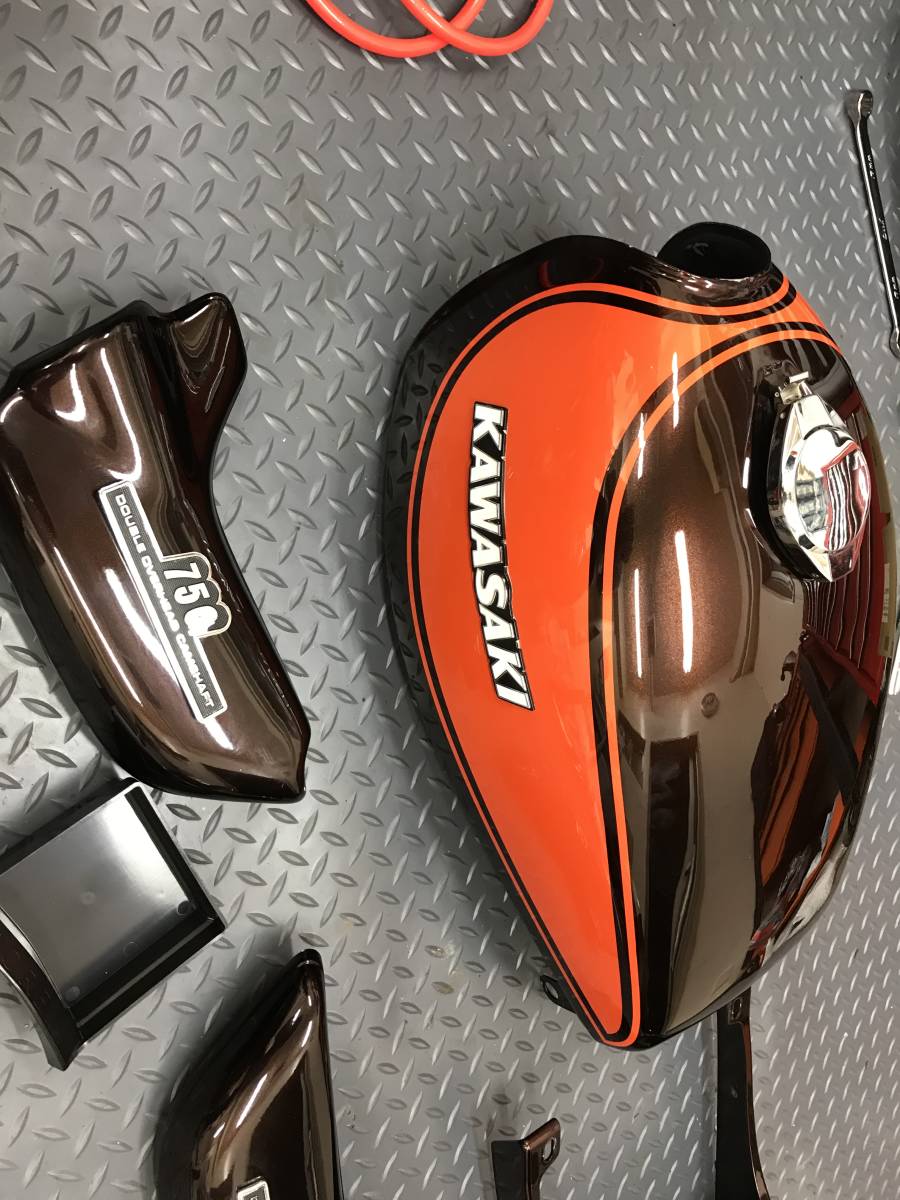 ゼファー750 Z2タイプ ドレミコレクション 外装セット タンク サイド