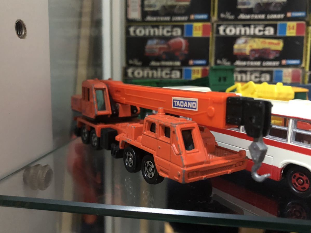 日本製ロングトミカ タダノハイドロクレーン車 レアの落札情報詳細
