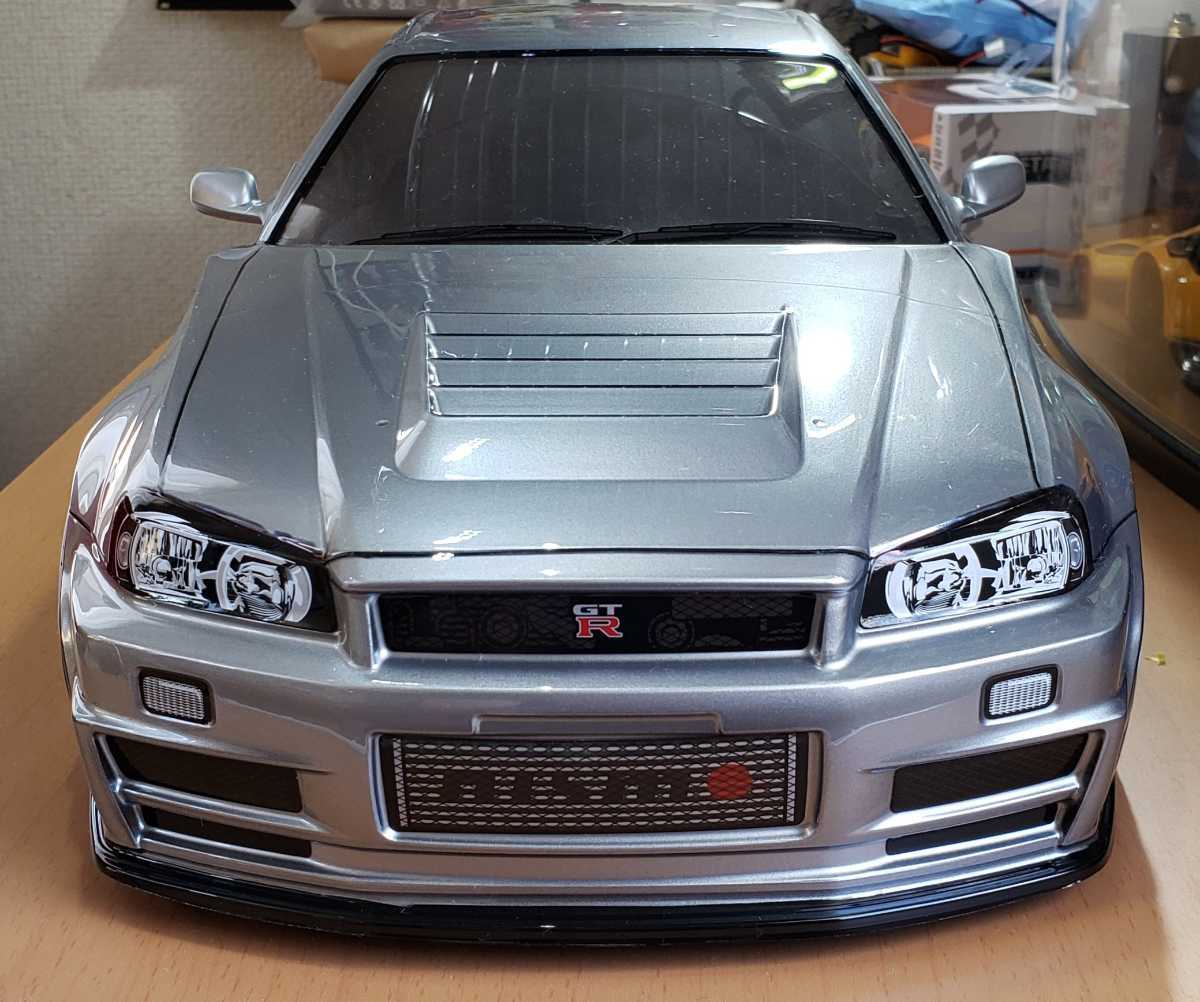 確認用出品 TAMIYA GT-R 34 未使用ボディー マジョ～ラカラー 新品