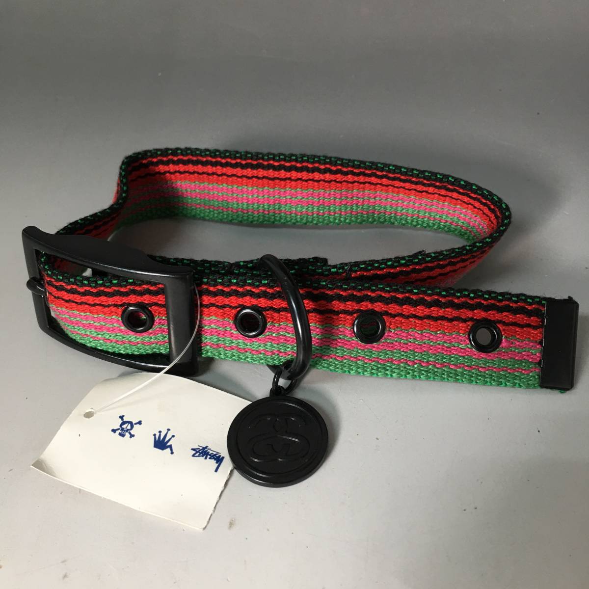 Fy3 60 激レア タグ付き Old Stussy ステューシー 犬 首輪 90s ストリート ドッグ の落札情報詳細 ヤフオク落札価格情報 オークフリー スマートフォン版