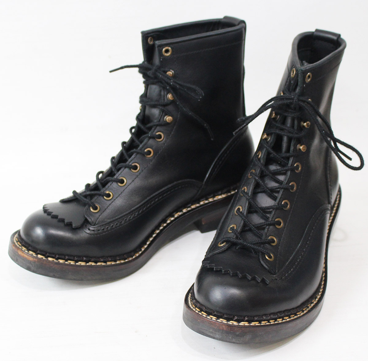 安藤製靴 NERO ネロ JEREMY 6TH / ジェレミー ワークブーツ 美品