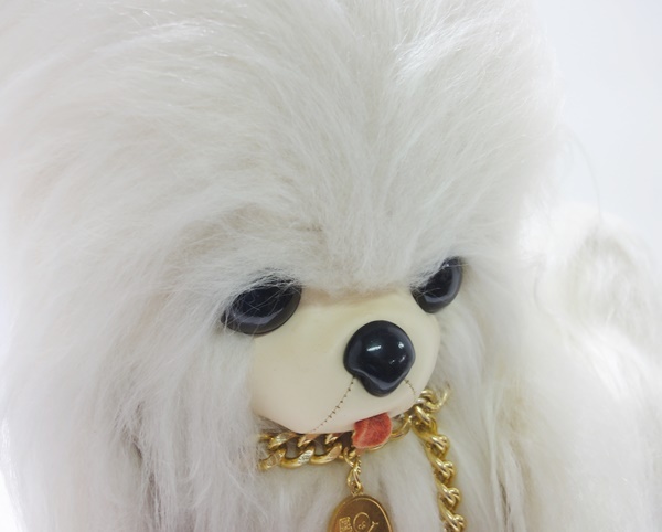 長期保管品☆ビーシーバンダイ 犬 ぬいぐるみ お手入れワンちゃん☆の