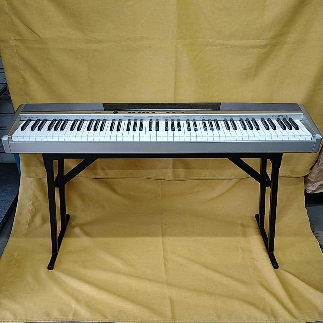動作良好品 カシオ 電子ピアノ キーボード Privia プリヴィア Px 1 Midiイン アウト端子 鍵 Acアダプター 折り畳みスタンド 自動演奏 の落札情報詳細 ヤフオク落札価格情報 オークフリー スマートフォン版