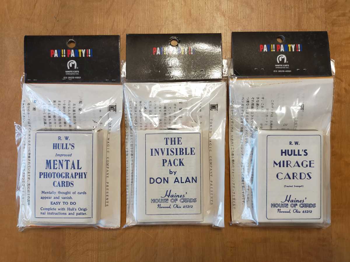 東京マジック TOKYO MAGIC 手品 デック メンタルフォトデック