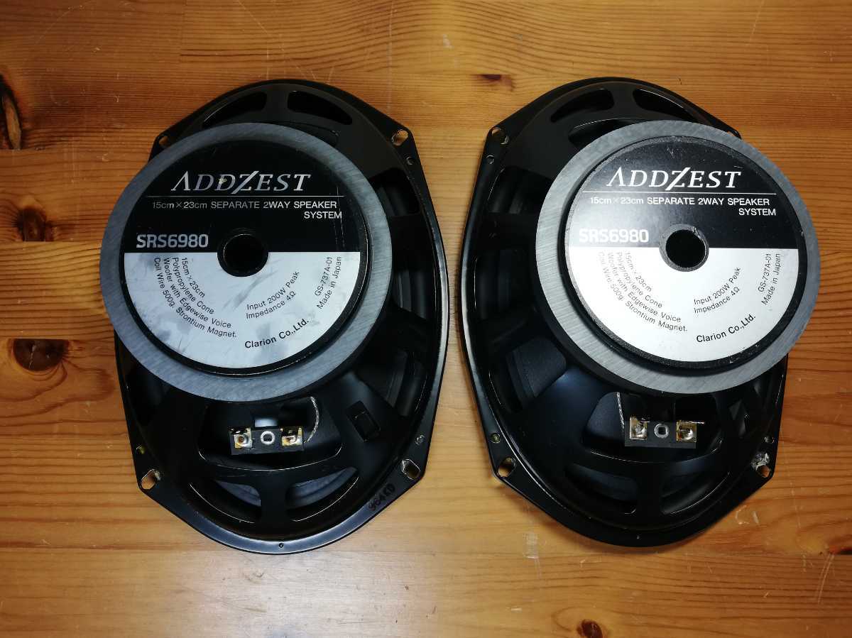 未使用 ADDZEST SEPARATE 2WAY SPEAKER SYSTEM