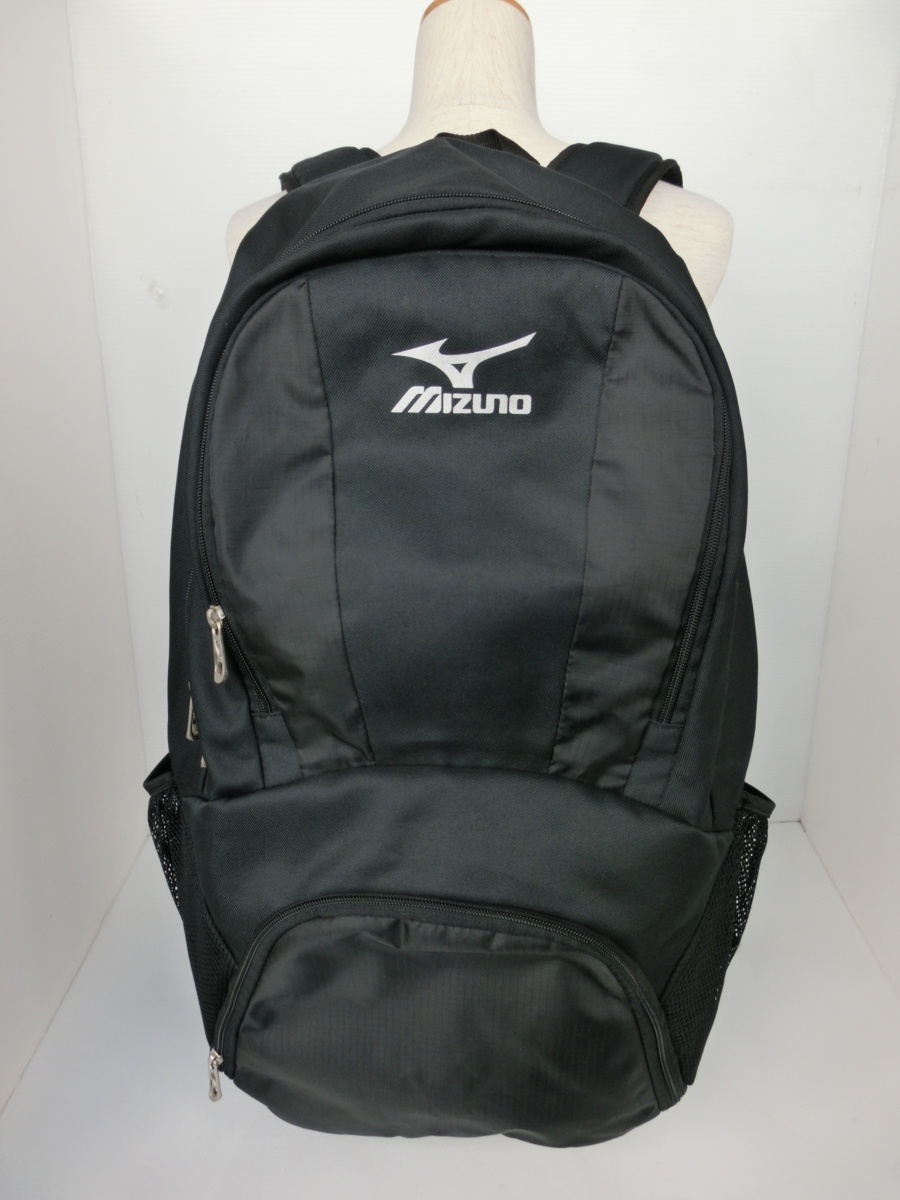 Mizuno ミズノ スポーツバッグ マルチバッグ バックパック 33jd4670 40l 大容量 黒 の落札情報詳細 ヤフオク落札価格情報 オークフリー スマートフォン版