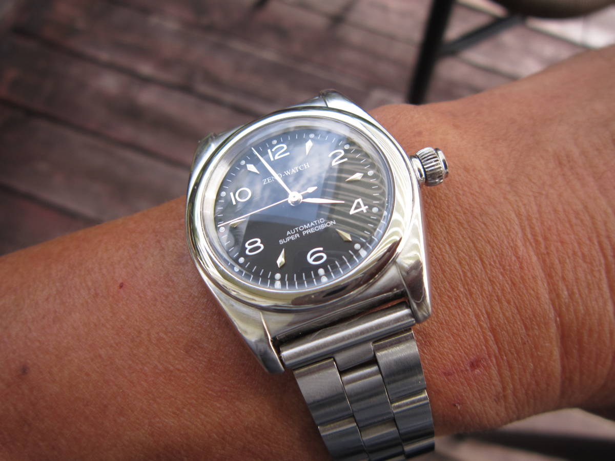 ZENO-WATCH*ゼノウォッチAUTOMATIC SUPERPRECISION バブルバック