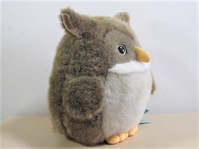 ネイチャーランド ミミズク ぬいぐるみ 約33cm☆ふくろう フクロウ 梟