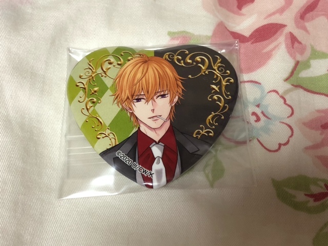 BROTHERS CONFLICT ブラコン 朝日奈 棗 ハート 缶バッジ