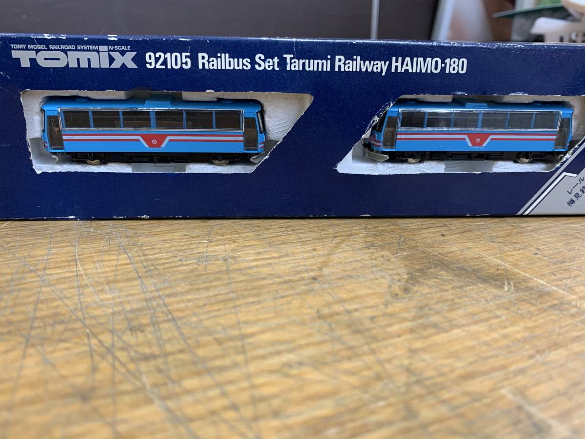 〇 Nゲージ TOMIX 樽見鉄道ハイモ180 92105 レールバスセット