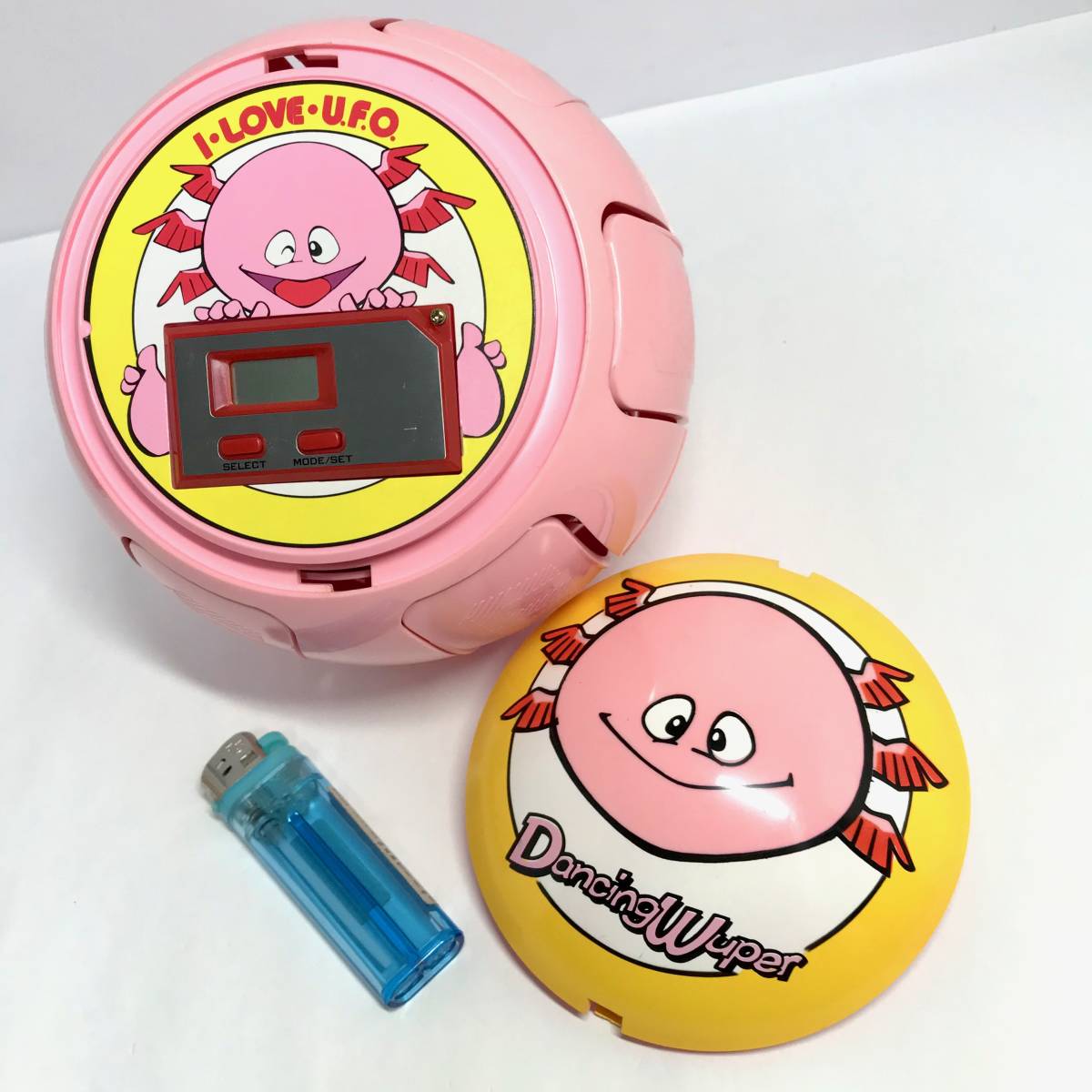 ‼️新品未使用‼️1985年 日清UFOダンシングウーパー　コロがり回る目ざまし時計 新品未使用‼️1985年 日清UFOダンシングウーパー コロがり回る