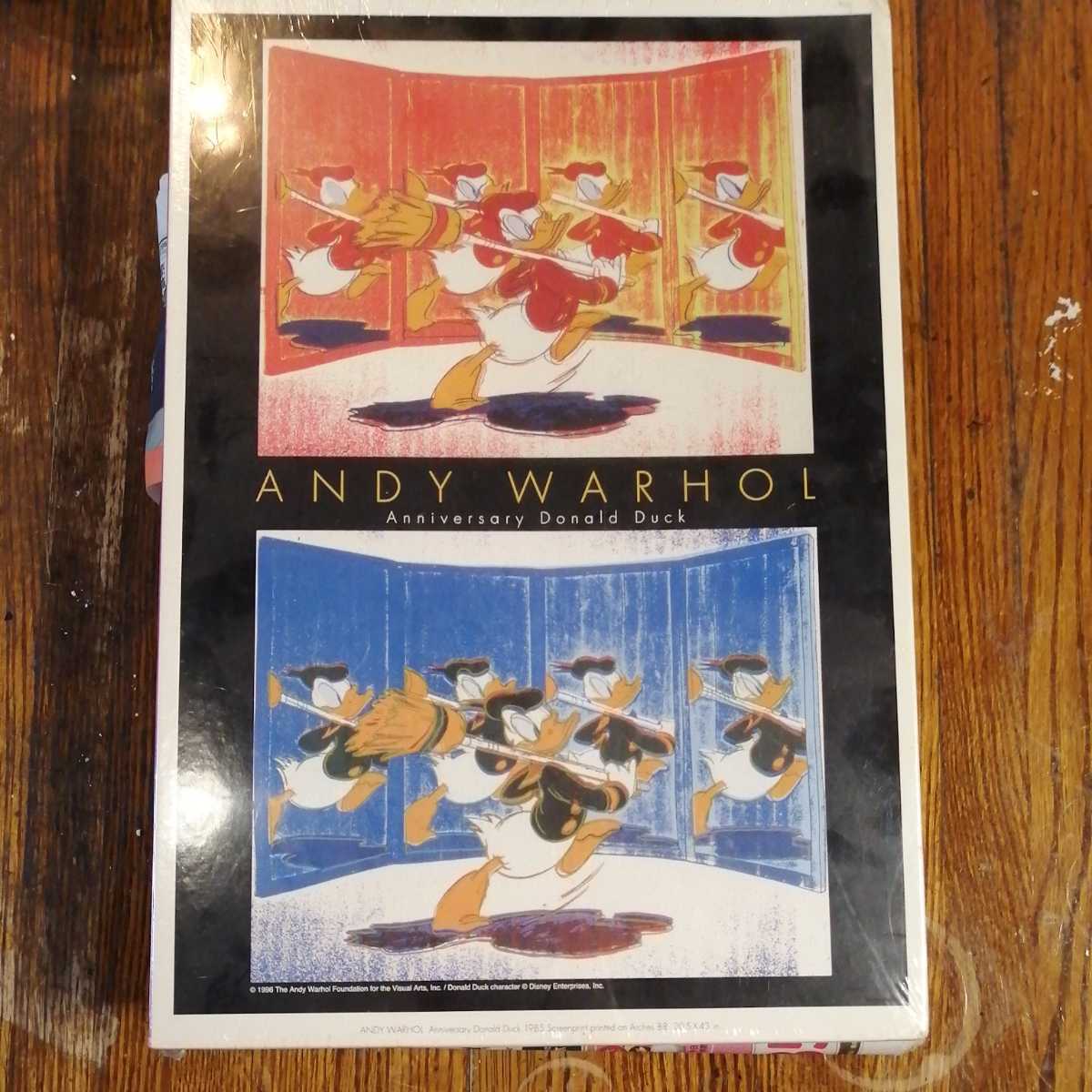 ディズニー ドナルドダック ジグソーパズル アンディー・ウォーホルの