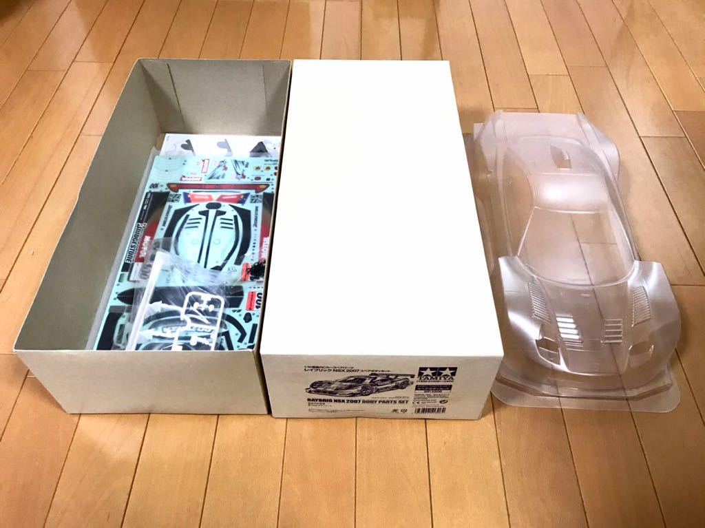 タミヤ1/10 レイブリックNSX 2007ボディ　新品未使用　穴無し タミヤ 電動RCカーシリーズ 1/10RC RAYBRIG NSX CONCEPT-GT （TB