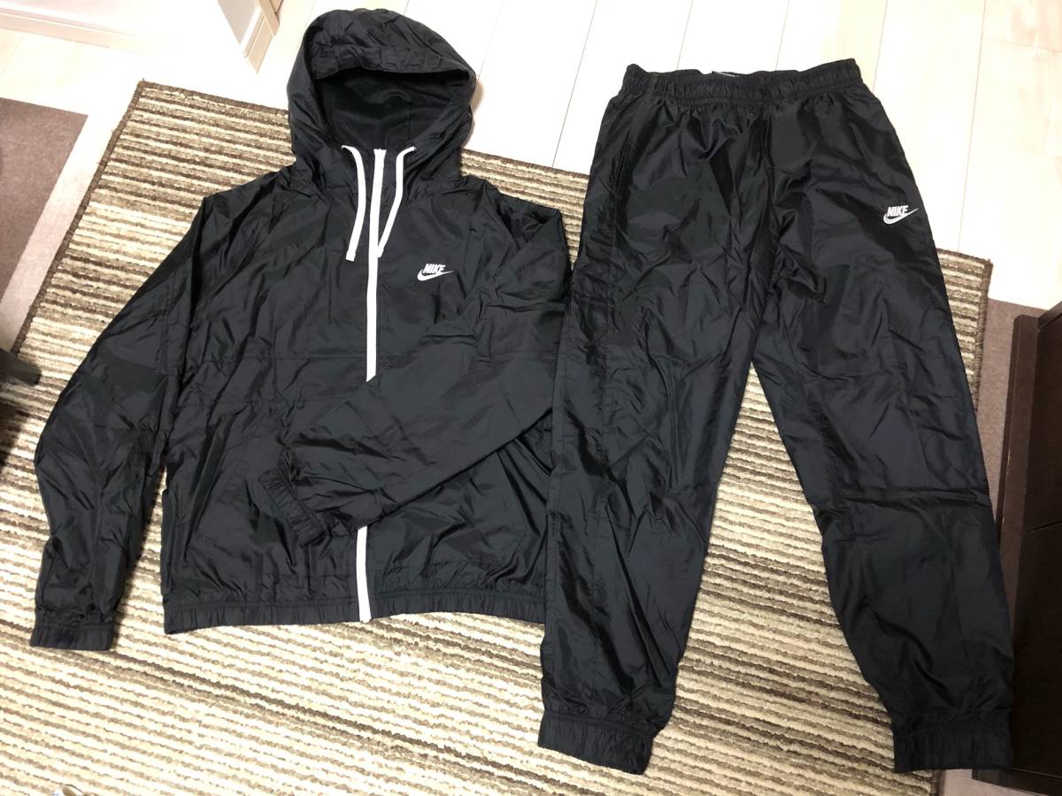 NIKE☆CEトラックスーツ ウーブンフーデ上下 TRACK SUIT WOVEN HOODIE
