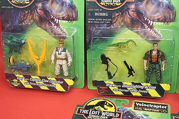 Kenner ケナー ロストワールド ジュラシックパーク ニック ヴァン オーウェン ヴェロキラプトル など 6点セット の落札情報詳細 ヤフオク落札価格情報 オークフリー スマートフォン版