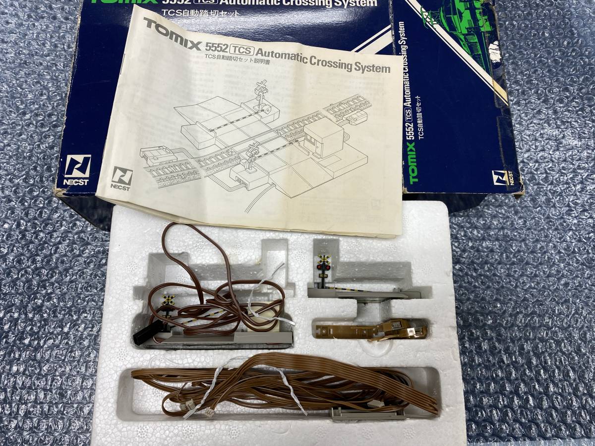 1円〜 TOMIX Nゲージ 5552 TCS自動踏切セット TOMIX Nゲージ TCS自動