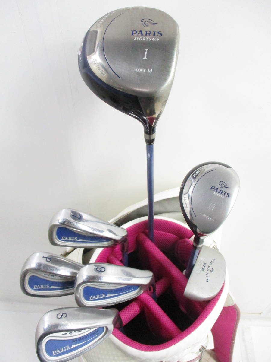 PARIS / パリス レディース向け キャディバッグ ゴルフバッグ 初心者