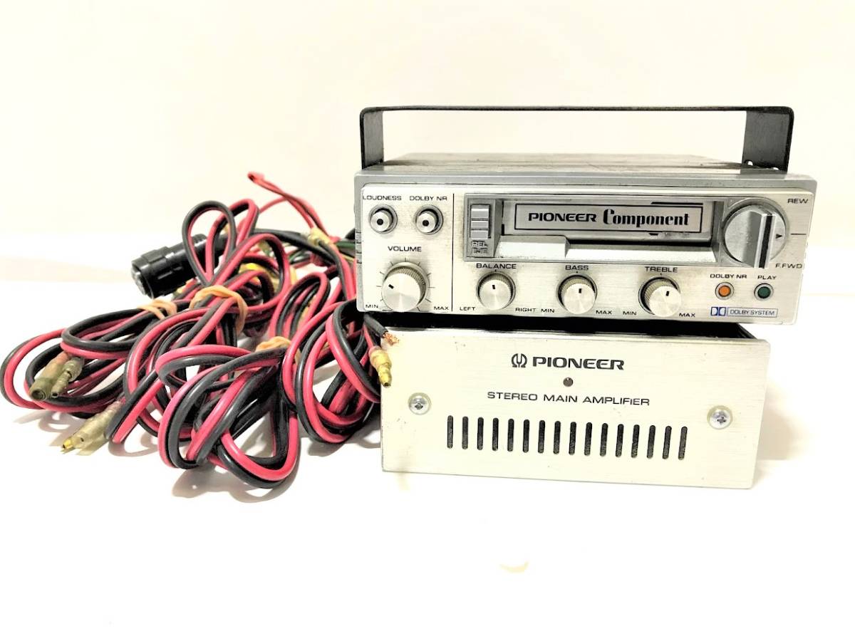 60年代 チウンケ パイオニア Component KP-55G GM-40 テープデッキ