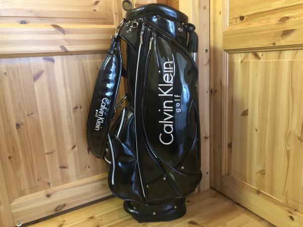 レア ☆ Calvin Klein golf スタンド キャディバッグ 黒 ☆ カルバン