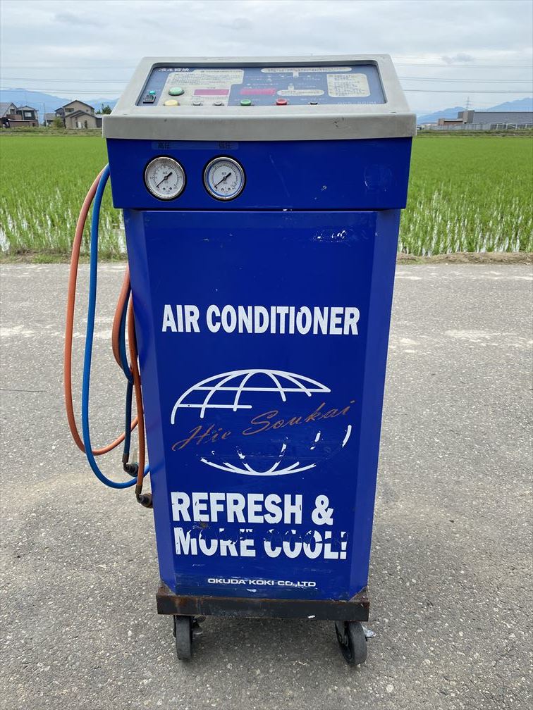 奥田工機 カーエアコン用 ガスチャージャー