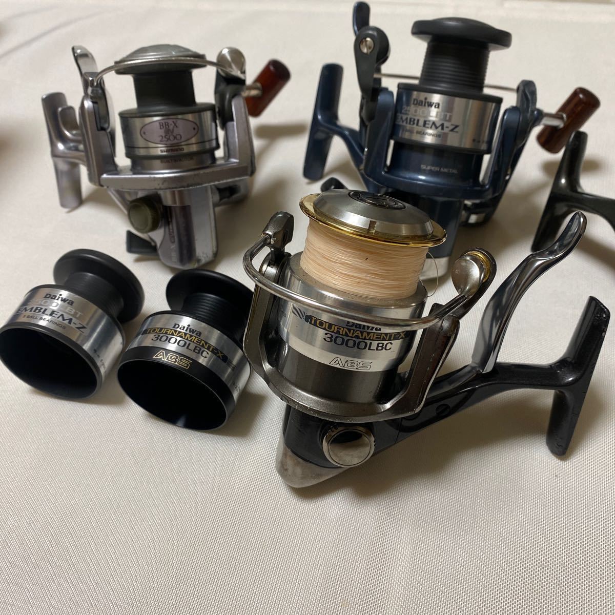 Daiwa トーナメントiso Shimano x ツインパワー エンブレム 2500lb 3000lb レバーブレーキリール がまかつ がま磯 X の落札情報詳細 ヤフオク落札価格情報 オークフリー スマートフォン版
