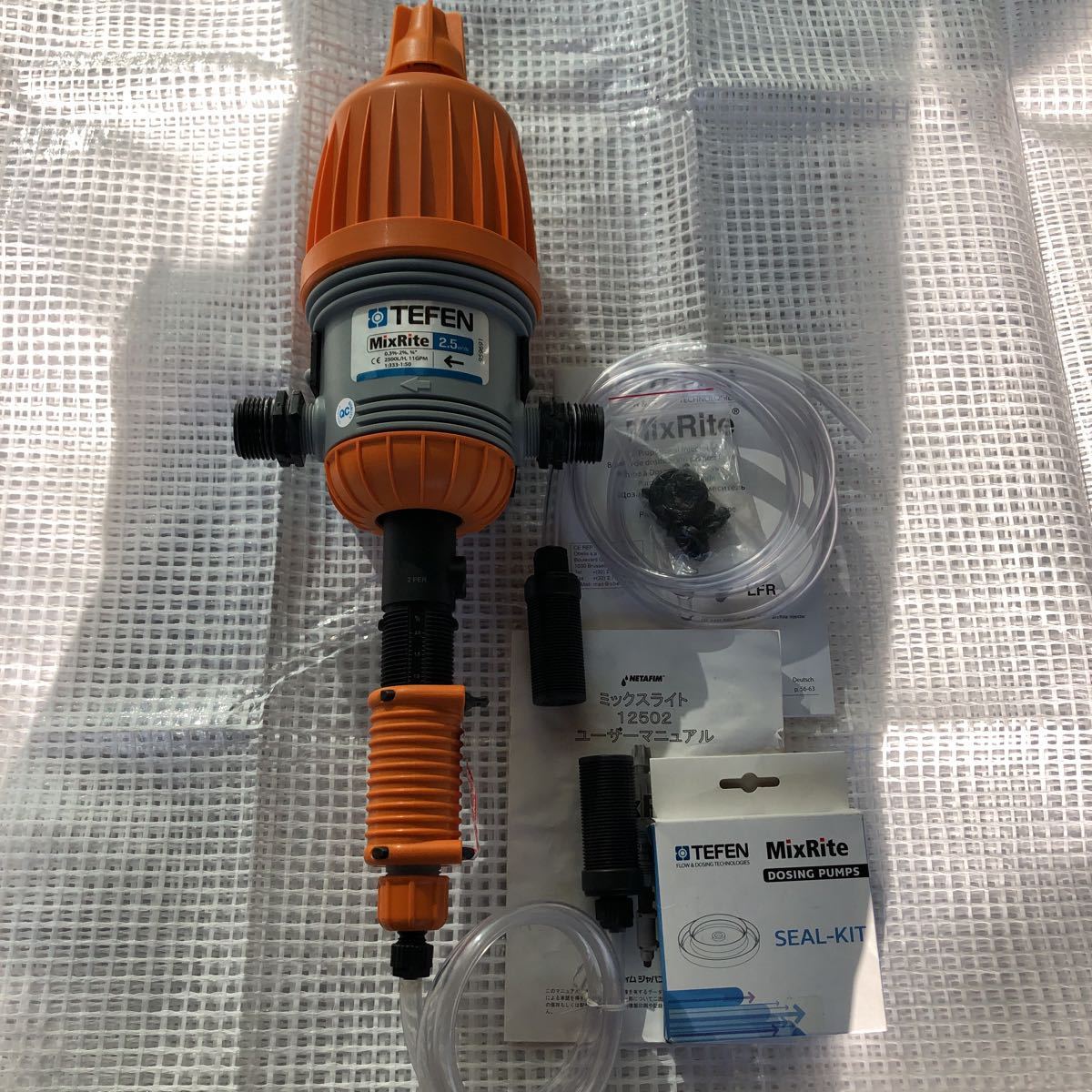 液肥混入器(肥料混入器) MixRite ミックスライト12502美品q 液肥混入器(肥料混入器) MixRite ミックスライト12502美品q