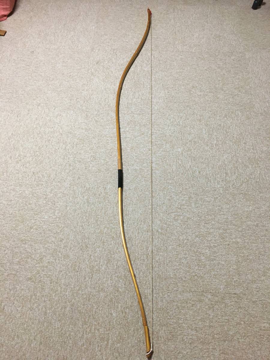 弓道 少ない 竹弓 ニベ弓 並寸 
