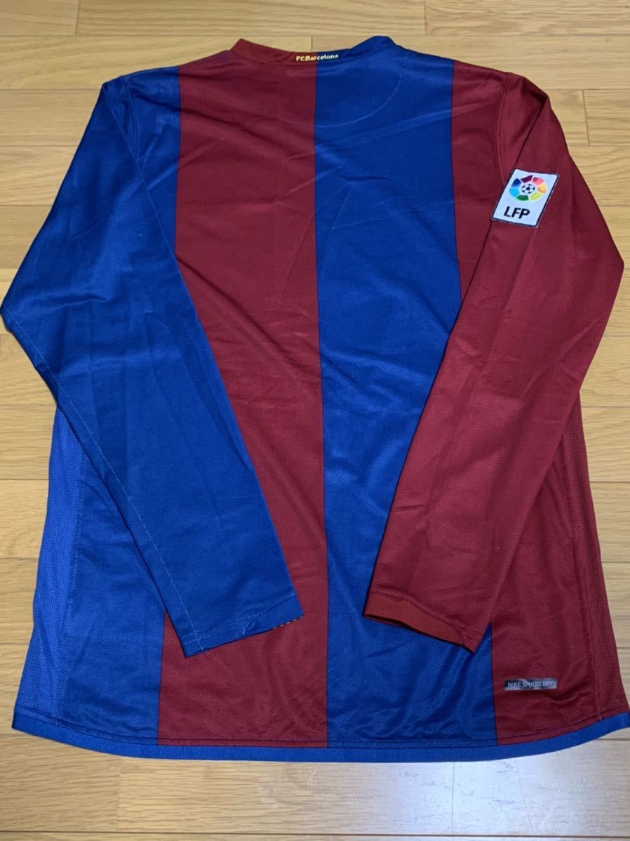 ☆国内正規品☆バルセロナ06-07(H) 長袖ユニフォーム Mサイズ unicef