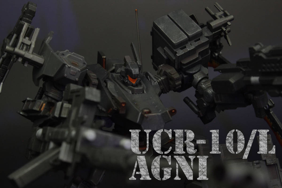 コトブキヤ アーマードコア アンビエント 部分塗装ウェザリング