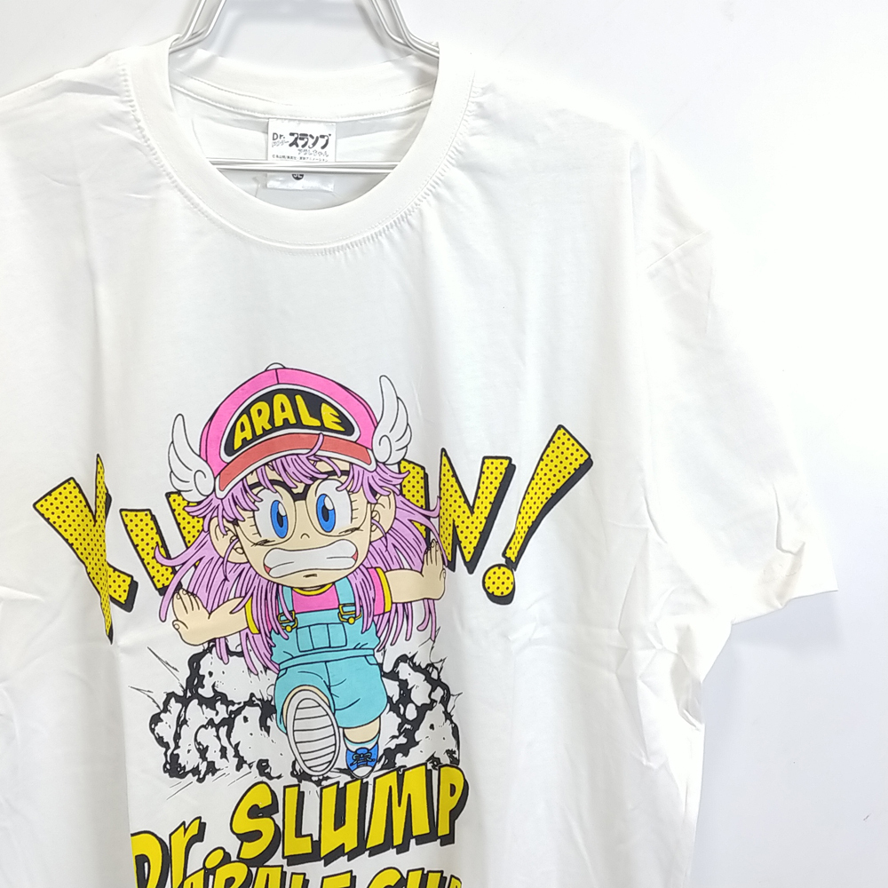 新品 新品 ドクタースランプアラレちゃん Tシャツ 3l Xxl サイズ グッズ キャラt ホワイト 08 の落札情報詳細 ヤフオク落札価格情報 オークフリー スマートフォン版