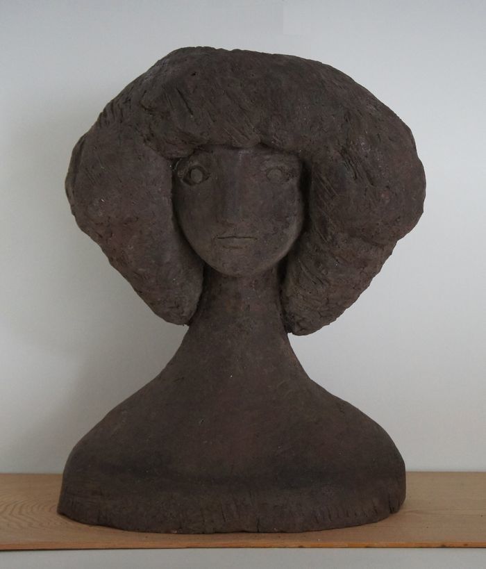 美術館収蔵クラス、植木力「作品（少女）」作家の代表作である